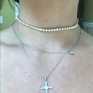 Diamond choker